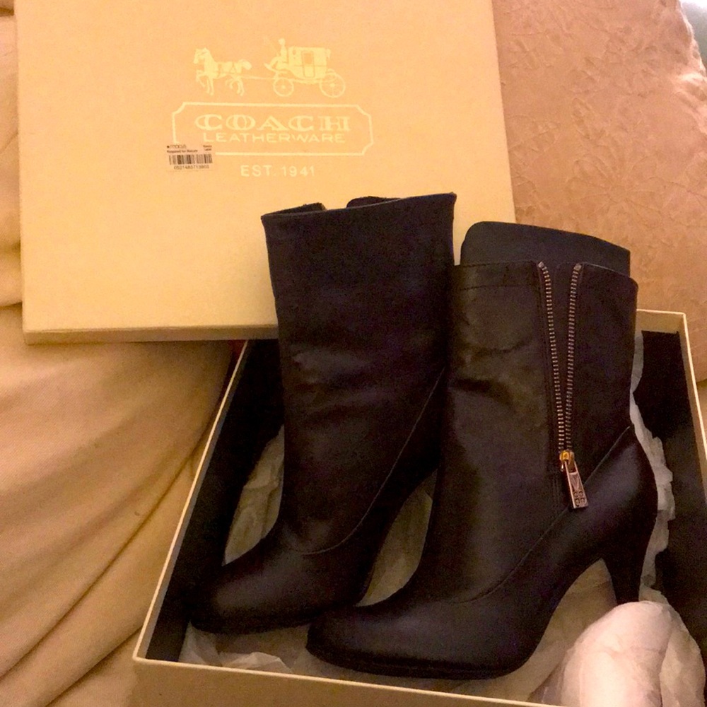 Coach Boots. Brand new in the box